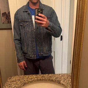 Lucky Brand Men's Blue Denim Jacket XL
